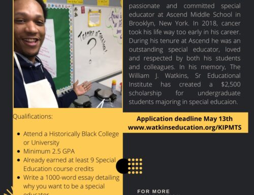 2022 – 2023 Kamau Imani Parker-Morrison Scholarship